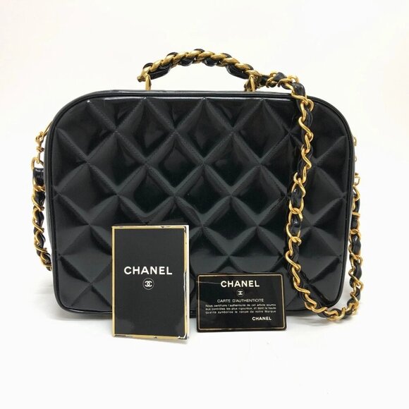 CHANEL Matelasse Vanity 2WAY bag Hand Bag - Picture 1 of 14